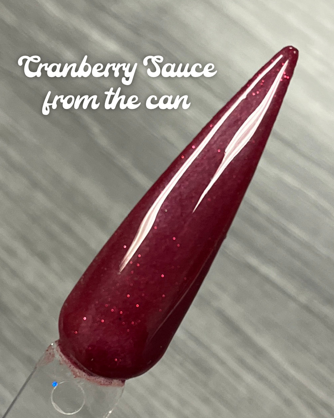 Cranberry Sauce from the Can